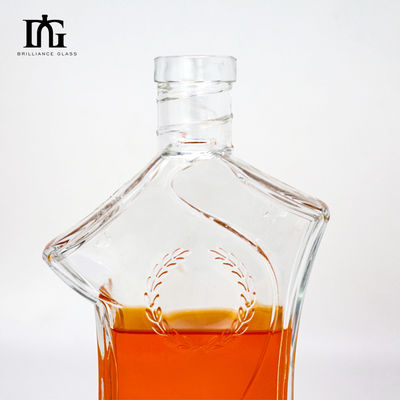 Kap Type Cork Schroef Beide 700ml 70cl 750ml 75cl Glasfles voor Brandy Whiskey Gin Vodka