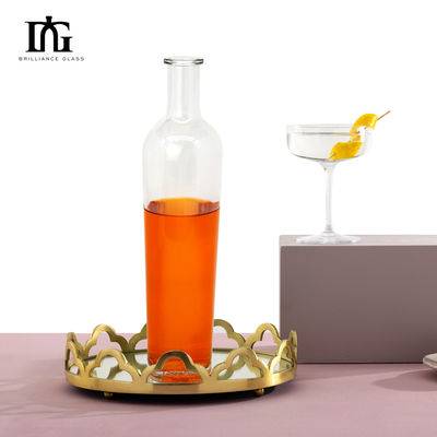 Brilliance biedt 700 ml 750 ml lege wijn Whisky glasfles met verschillende capaciteit