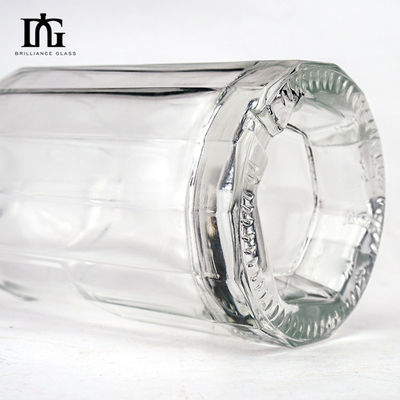 Productie van glaswijnflessen voor 500 ml 700 ml 750 ml whisky brandy vodka