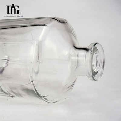 Productie van glaswijnflessen voor 500 ml 700 ml 750 ml whisky brandy vodka