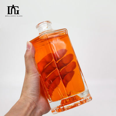 Verzegelingsvorm Cork 500 ml heldere flessen glas voor alcoholische dranken