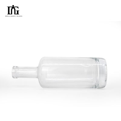 Acceptabel logo 500 ml/750 ml glazen flessen voor drank wijn of whisky Aanpassen van uw