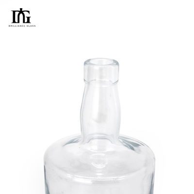 Hoofdmateriaal Glas 260 ml Miniflessen Helder glasfles voor whisky wijn drank