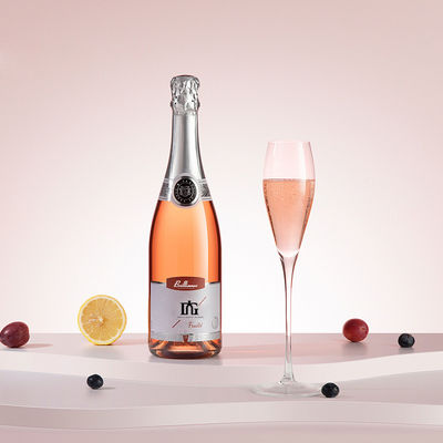375 ml/500 ml/750 ml Geelektroplateerde gouden mousserende wijnfles met kurkverzegeling