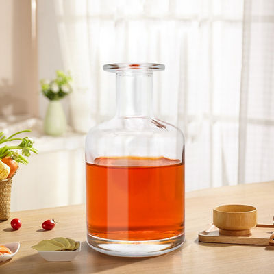 Op maat gemaakte schermdrukkerij 500 ml glazen fles voor vodka Whisky liquor