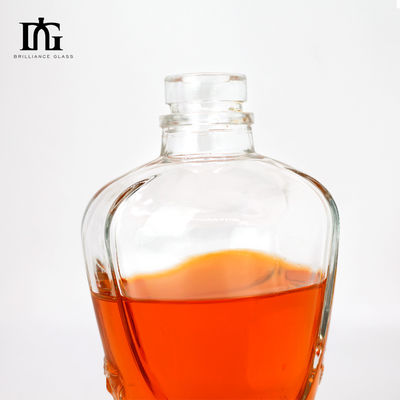 Andere dranken 50 cl lege vodka Whisky glasfles met kurk deksels en mat oppervlak