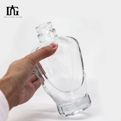 Andere dranken 50 cl lege vodka Whisky glasfles met kurk deksels en mat oppervlak