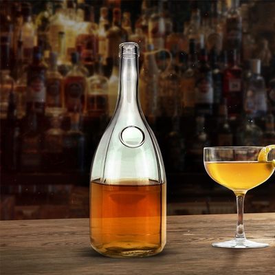 OEM/ODM Acceptabel 1500 ml aangepaste ijsfles voor wijn lege glazen fles