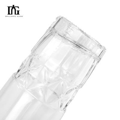 Aanvaardbaar OEM/ODM Europese stijl Luxe 700 ml 750 ml Unieke Whisky Rum Gin Glasfles