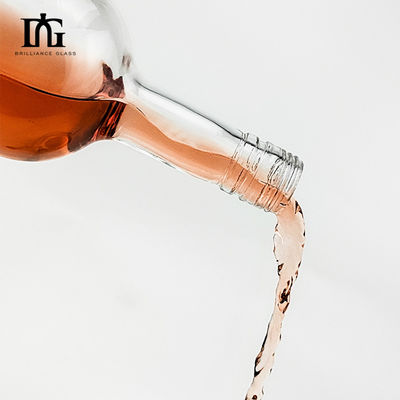 500 ml 700 ml 750 ml Super Flint Glasfles Whiskey Vodka Gin Fles met Cork Screw Cap Type
