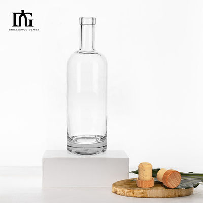 750 ml 700 ml 500 ml glazen fles met schermdruk, warm stempelen, schilderen, graveren