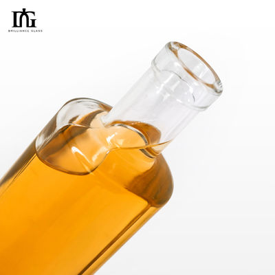 VODKA 750 ml Ronde heldere fles Gin Rum Brandy Glasfles Europese stijl Luxe