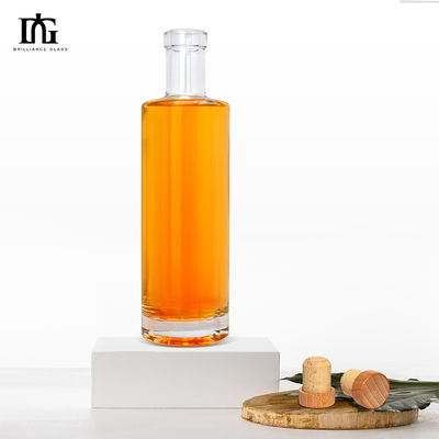 VODKA 750 ml Ronde heldere fles Gin Rum Brandy Glasfles Europese stijl Luxe