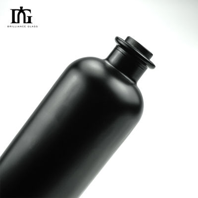OEM/ODM Acceptabel 750 ml vodka drank glazen fles met metalen deksel en kurk schroefdeksel