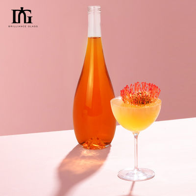 Spirits Liquor Drankverkoop Vierkante vorm Op maat 500 ml 700 ml 750 ml heldere glazen fles