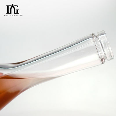 500 ml/700 ml/750 ml Eind aanpasbaar Slank lange nek Champagne Vodka Glas wijnfles