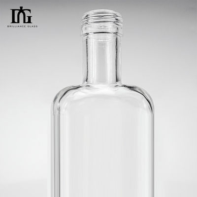 260 ml vierkante wijnglasfles met kurk voor op maat gemaakte gravure- en schilderopties