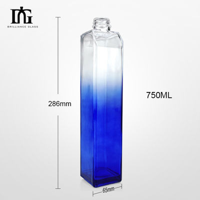 Liquor fles 700 ml lege rechthoekige water Whisky vodka