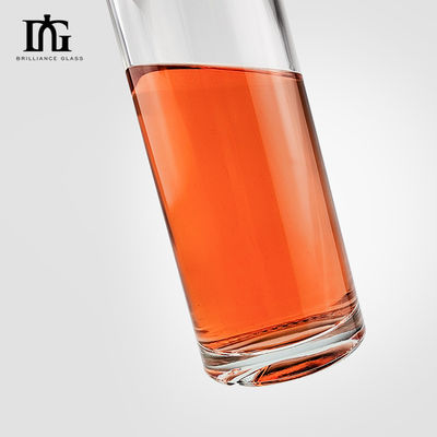 Custom Logo Glasfles 500 ml 750 ml voor Whiskey Gin Rum Brandy Tequila Mineraalwater