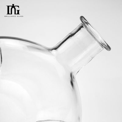Liquor en dranken 700 ml creatief doorzichtig verzegeld mini-wijnglasfles met kurk