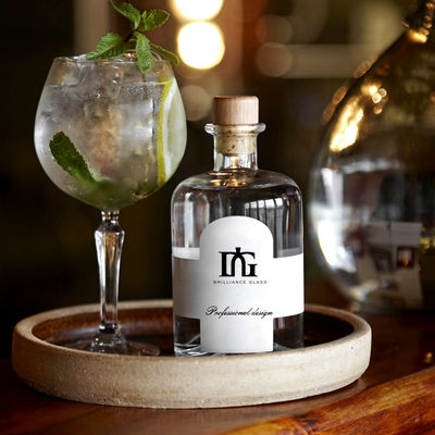 250 ml/500 ml/700 ml/750 ml Capaciteit Halsband Materiaal Glas Whisky Decanter lege flessen