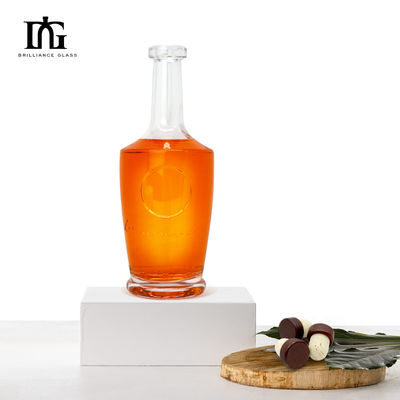 OEM/ODM Acceptabel 750 ml Super Flint Glass lege drankfles voor Whiskey Gin Vodka