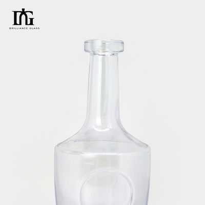 OEM/ODM Acceptabel 750 ml Super Flint Glass lege drankfles voor Whiskey Gin Vodka