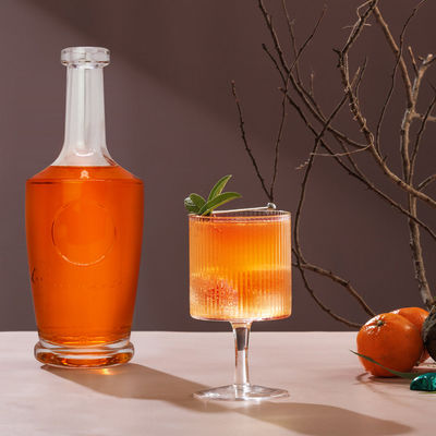 OEM/ODM Acceptabel 750 ml Super Flint Glass lege drankfles voor Whiskey Gin Vodka