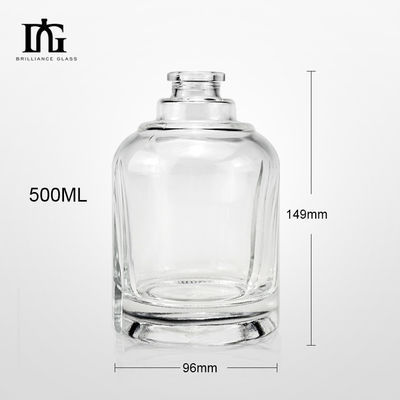Gekleurde glazen fles voor wodka tequila rum whisky drank maat 200 ml 500 ml 700 ml 750 ml