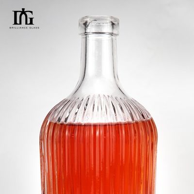 Gepersonaliseerde Whisky Vodka Wijn Glasflessen met Cork Schroef Beide Cap Type