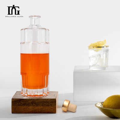 Schermdrukken Warmt stempelen Verf 700 ml drankfles voor whisky Champagne Vodka