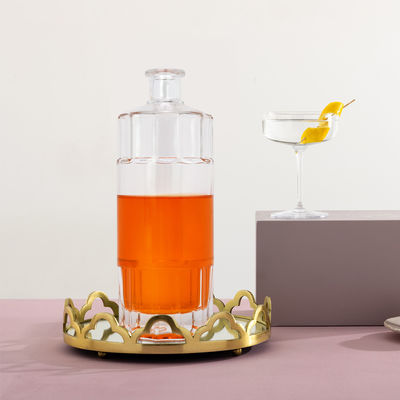 Schermdrukken Warmt stempelen Verf 700 ml drankfles voor whisky Champagne Vodka