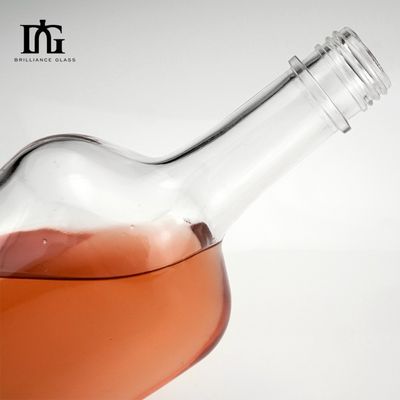 250 ml/500 ml/700 ml/750 ml Glass Vodka Whisky Gin flessen met schroefdeksel