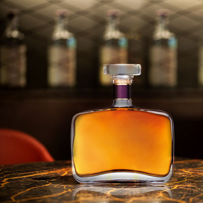 Glaskraag 70cl 75cl Whisky Tequila Whiskey Vodka Gin Liquor Rum Vierkante Fles