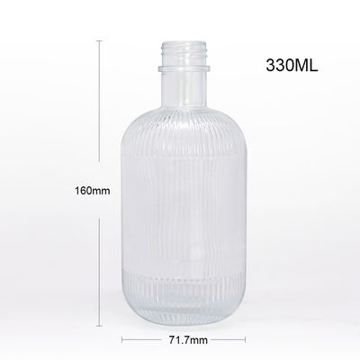 Capaciteit 250 ml/350 ml/500 ml/550 ml/650 ml/700 ml/750 ml glazen ginfles voor dranken