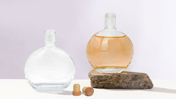 Persoonlijke glazen glasfles voor de Super Flint Gin Vodka Rum Whisky Brandy 750 ml