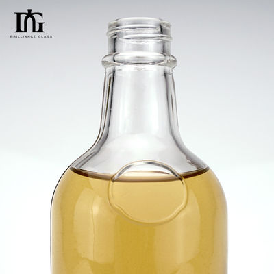 500 ml 700 ml 750 ml glazen fles voor wodka Whisky Gin Spirit Cap Type Cork Schroef beide