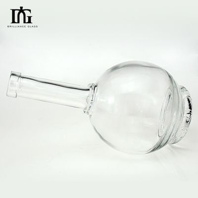 OEM lege heldere ronde flessen De Vidrio 750 ml PARA Licor 700 ml glazen fles voor drank