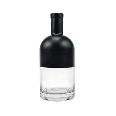 750 ml Custom Matte Zwarte Glas wijnfles Ideaal voor champagne en rode wijn verpakking