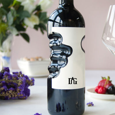 Vrij aangeboden Proef 750 ml Gin Fles Glas Spirits Fles voor in verschillende omgevingen