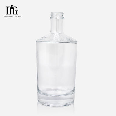 700 ml op maat gemaakte glazen fles voor whisky Bourbon Gin Liquor Basismateriaal Glas