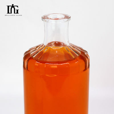 Aanvaardbaar klantlogo 500 ml 375 ml 700 ml 100 ml 250 ml glazen fles voor dranken