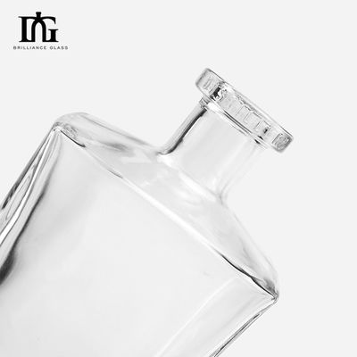 OEM/ODM Acceptable Fancy 500ml Square Glass Liquor Bottle voor ijswijn