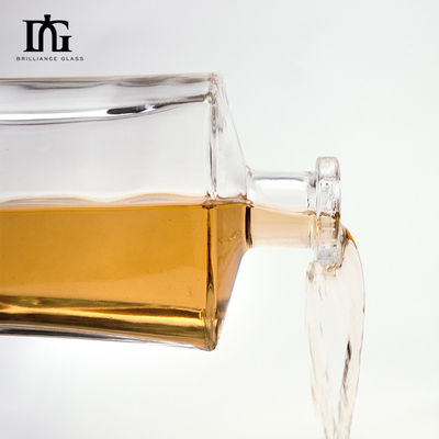 OEM/ODM Acceptable Fancy 500ml Square Glass Liquor Bottle voor ijswijn