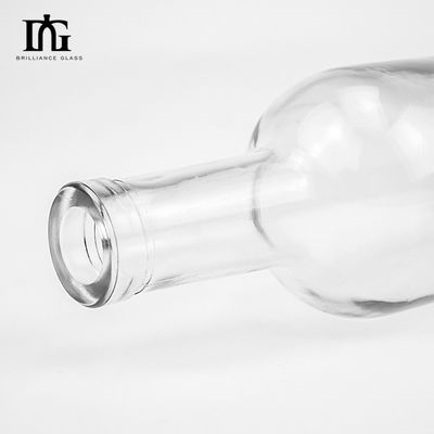 OEM/ODM Acceptabel 700 ml glazen drankjes drank flessen helder 500 ml 750 ml whisky fles