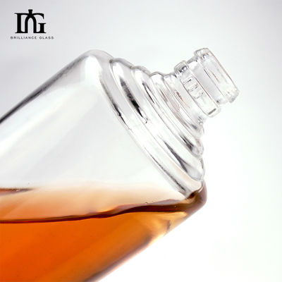 100 ml rond glas parfumfles leeg ontwerper spuitfles halsband materiaal glas