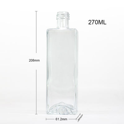 Cork Screw Both Cap Type 750ml Glasfles voor Flint Gin Vodka Rum Whisky en Brandy