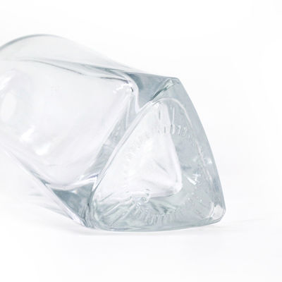 Glasflessen voor wodka, whisky, rum, gin, brandy, brandy, low MOQ 375 ml, 500 ml, 700 ml, 750 ml