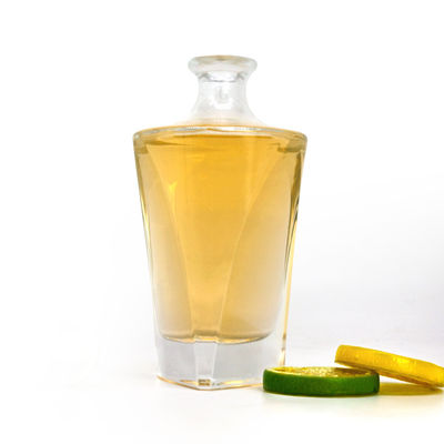 Glasflessen voor wodka, whisky, rum, gin, brandy, brandy, low MOQ 375 ml, 500 ml, 700 ml, 750 ml