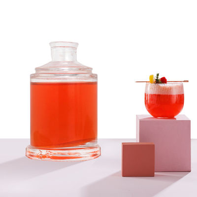 Glasflessen voor vodka whisky rum gin brandy in 375 ml 500 ml 700 ml 750 ml maten
